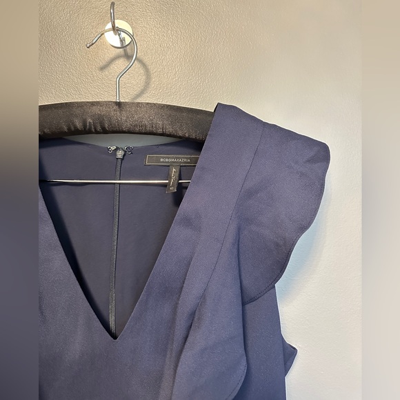 BCBG NAVY dress, NWOT, fully lined.  2008 - Picture 4 of 7